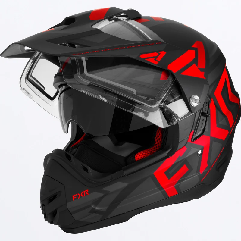 Torque X Team Helmet w/ E Shield & Sun Shade