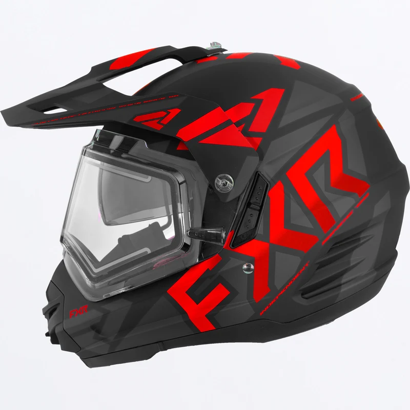 Torque X Team Helmet w/ E Shield & Sun Shade