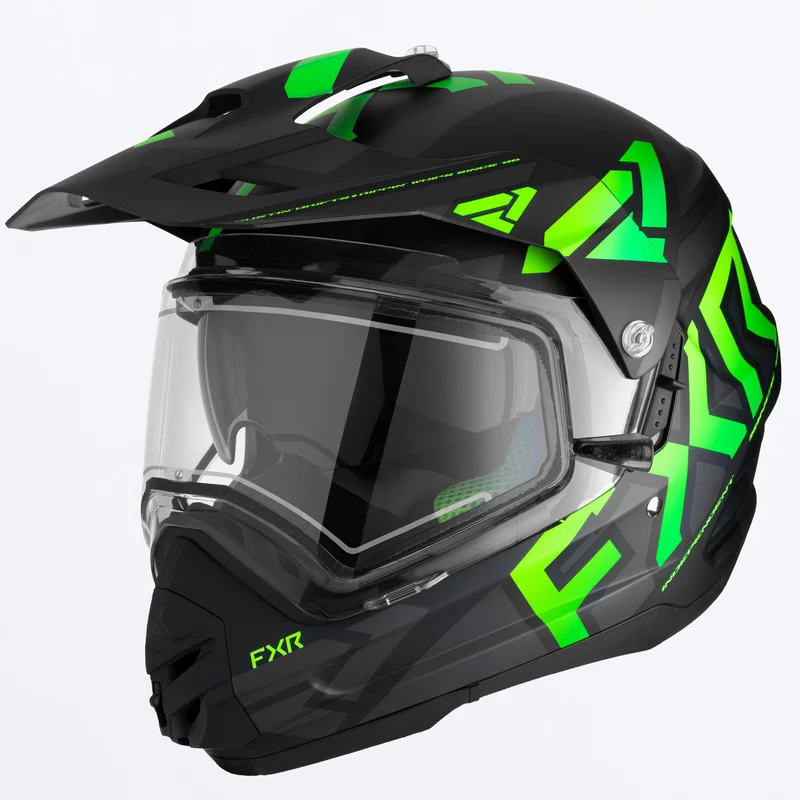 Torque X Team Helmet w/ E Shield & Sun Shade