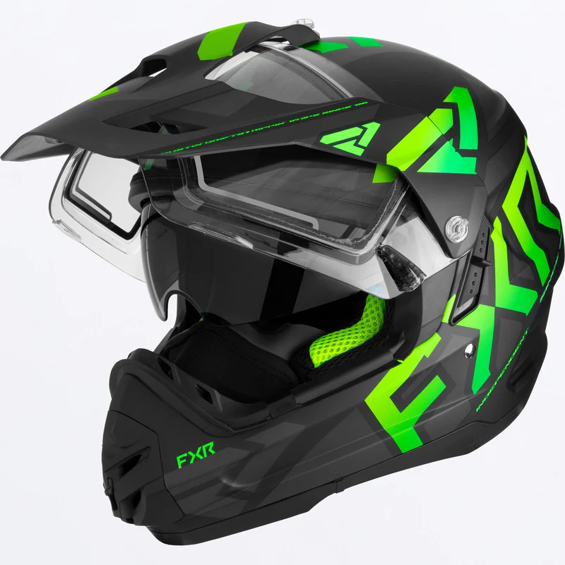Torque X Team Helmet w/ E Shield & Sun Shade