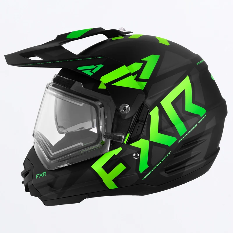 Torque X Team Helmet w/ E Shield & Sun Shade