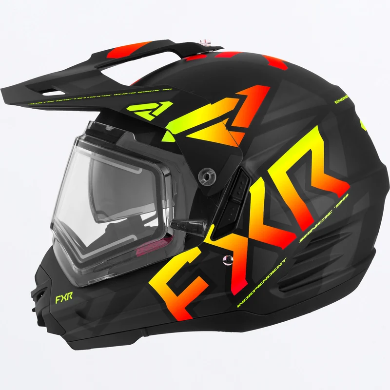 Torque X Team Helmet w/ E Shield & Sun Shade
