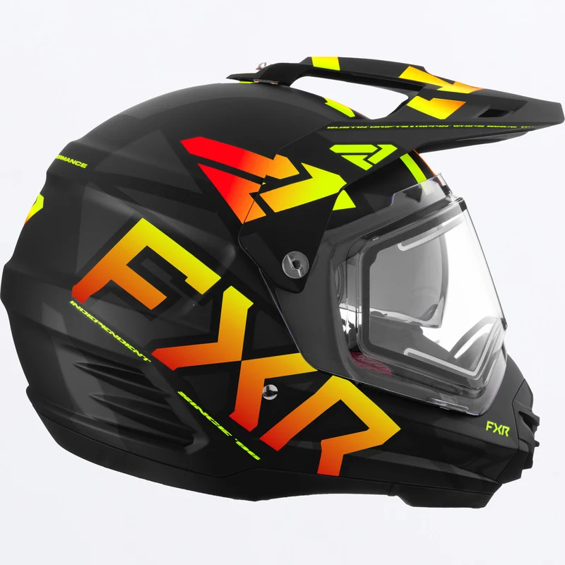 Torque X Team Helmet w/ E Shield & Sun Shade