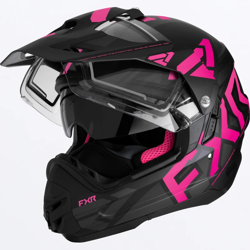 Torque X Team Helmet w/ E Shield & Sun Shade