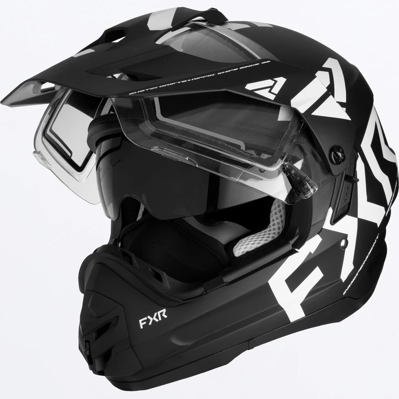Torque X Team Helmet w/ E Shield & Sun Shade