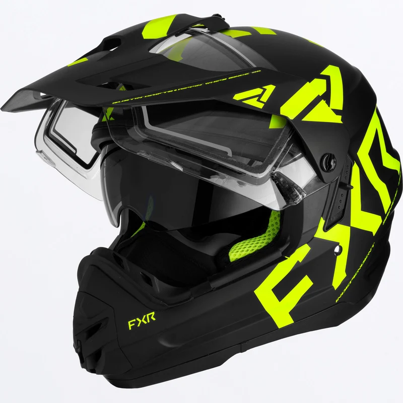 Torque X Team Helmet w/ E Shield & Sun Shade