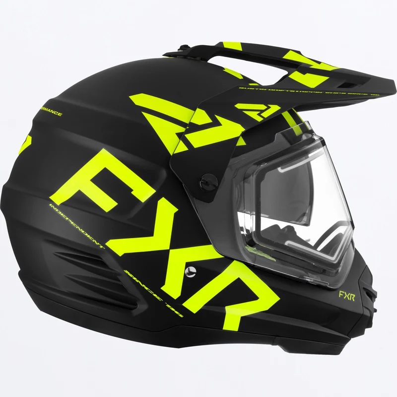 Torque X Team Helmet w/ E Shield & Sun Shade
