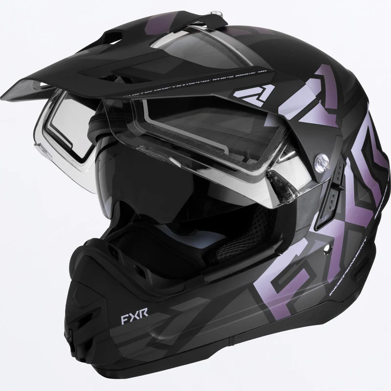Torque X Team Helmet w/ E Shield & Sun Shade