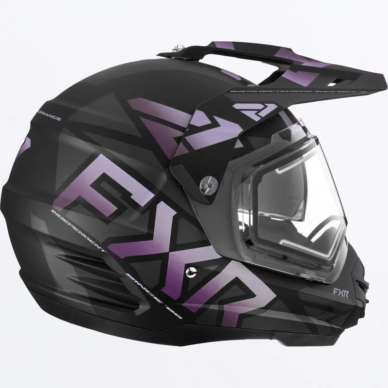 Torque X Team Helmet w/ E Shield & Sun Shade
