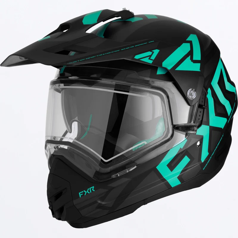 Torque X Team Helmet w/ E Shield & Sun Shade