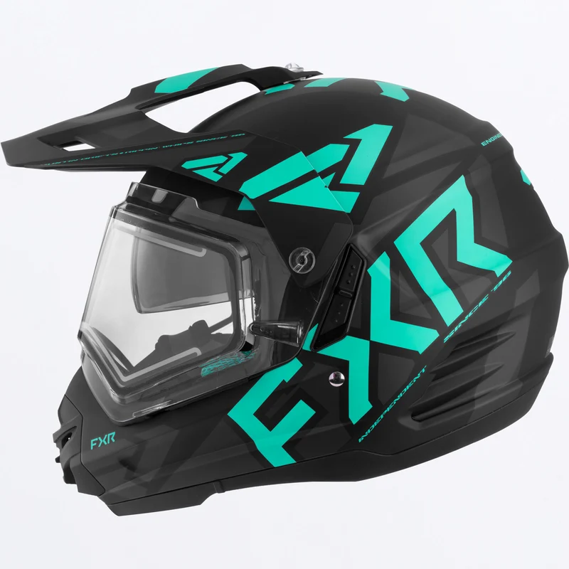 Torque X Team Helmet w/ E Shield & Sun Shade