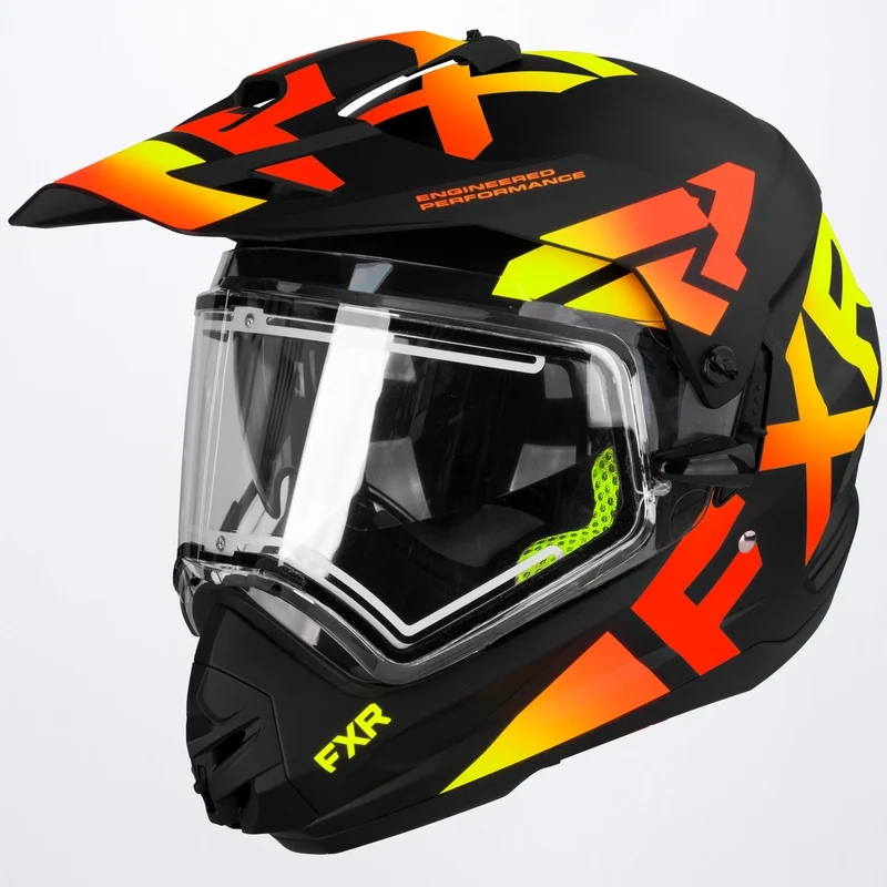 Torque X Team Helmet with E Shield & Sun Shade