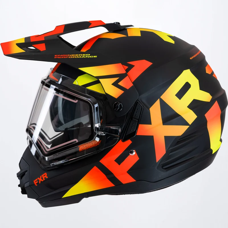 Torque X Team Helmet with E Shield & Sun Shade