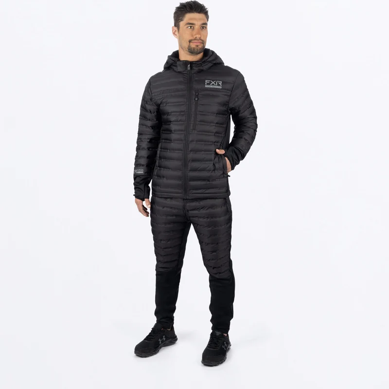Men's Podium Hybrid Quilted Hoodie