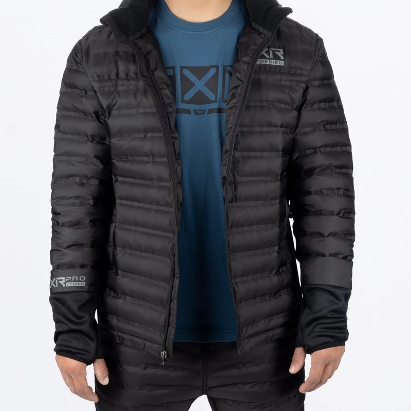 Men's Podium Hybrid Quilted Hoodie