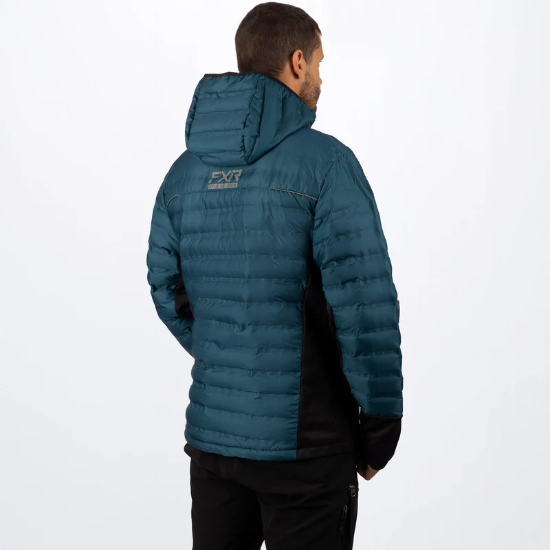 Men's Podium Hybrid Quilted Hoodie
