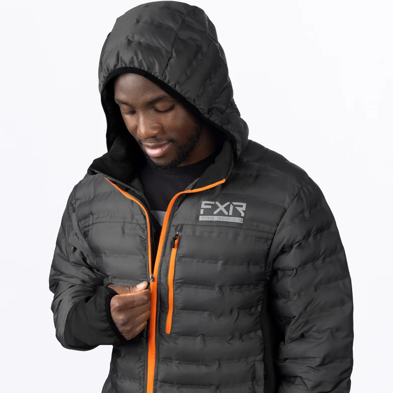 Men's Podium Hybrid Quilted Hoodie