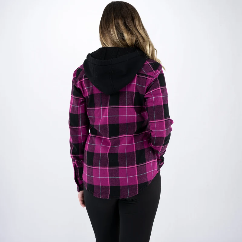 Women's Timber Hooded Flannel Shirt