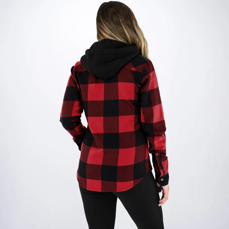 Women's Timber Hooded Flannel Shirt