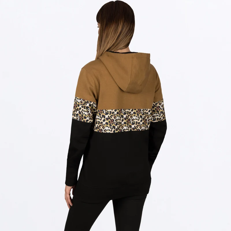 Women's Stripe Pullover Hoodie