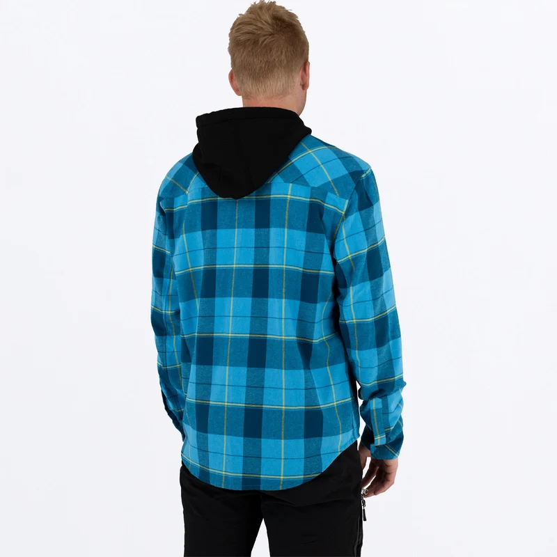 Men's Timber Hooded Flannel Shirt