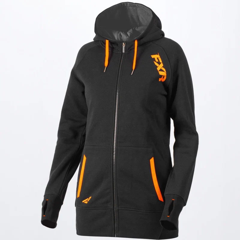 Women's Vertical Long Hoodie