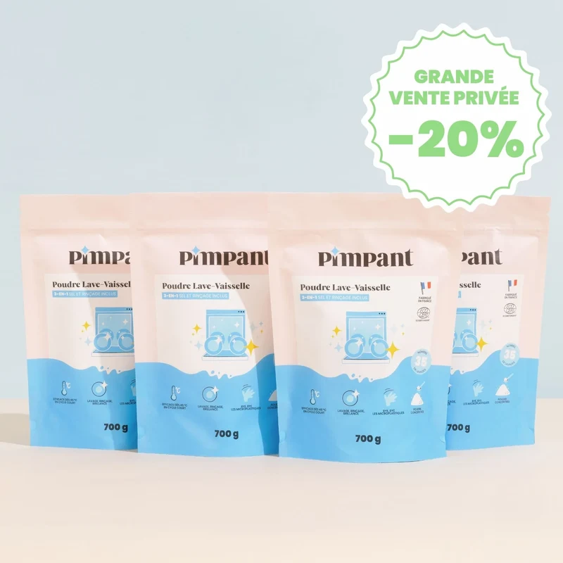 Recharges Poudre Lave-Vaisselle (x4)