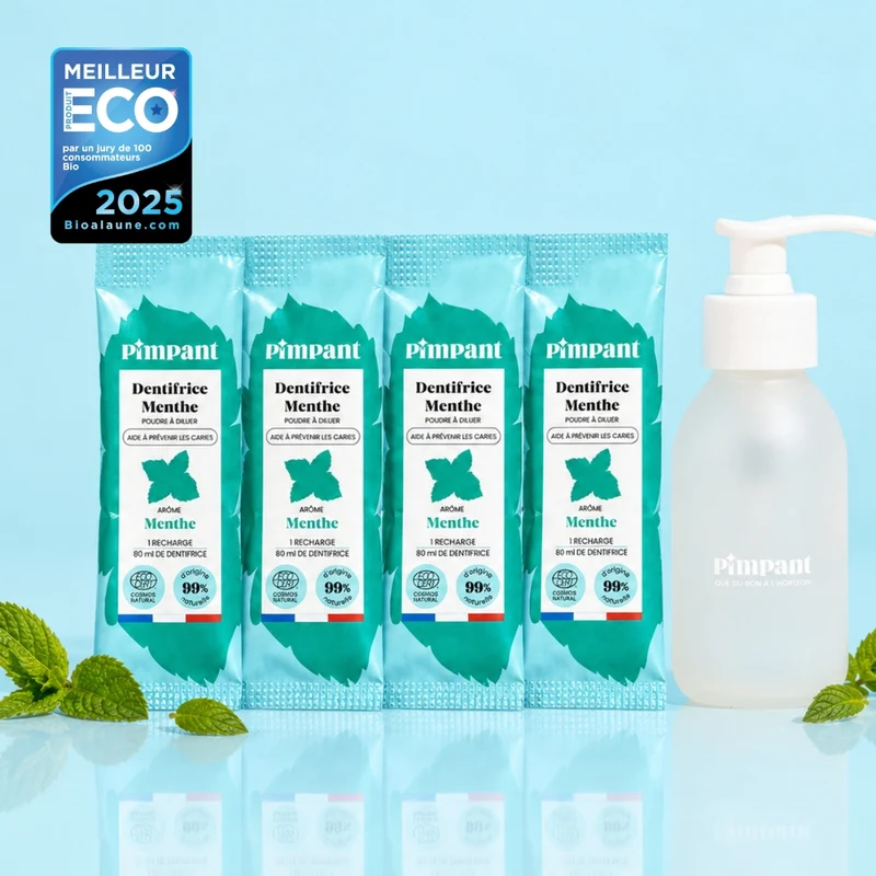 Pack Dentifrice Menthe (NOUVELLE FORMULE)