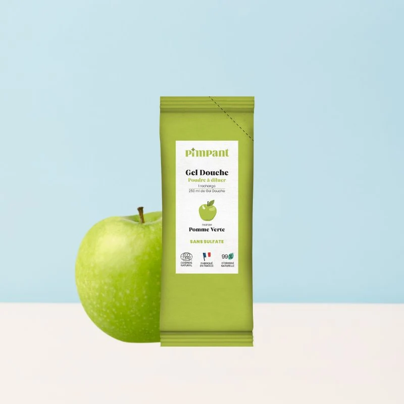 Recharge Gel Douche Pomme Verte SB
