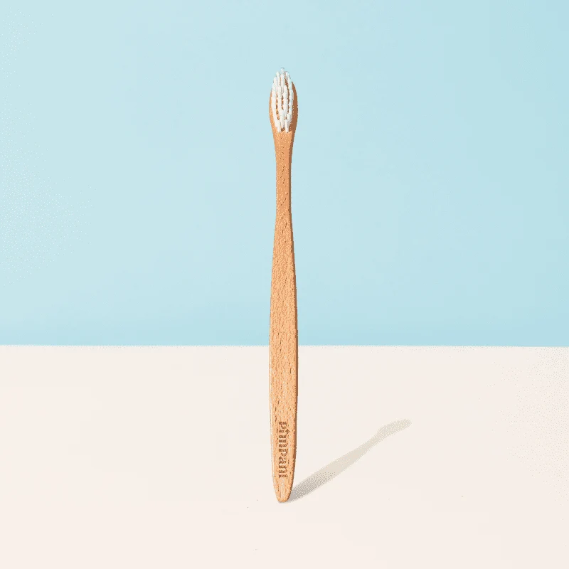 Brosse à dents en bois Medium Offerte - Adulte