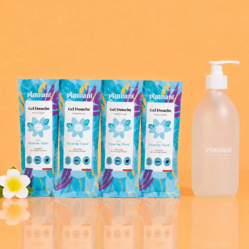 Pack Gel Douche Fleur de Tiaré