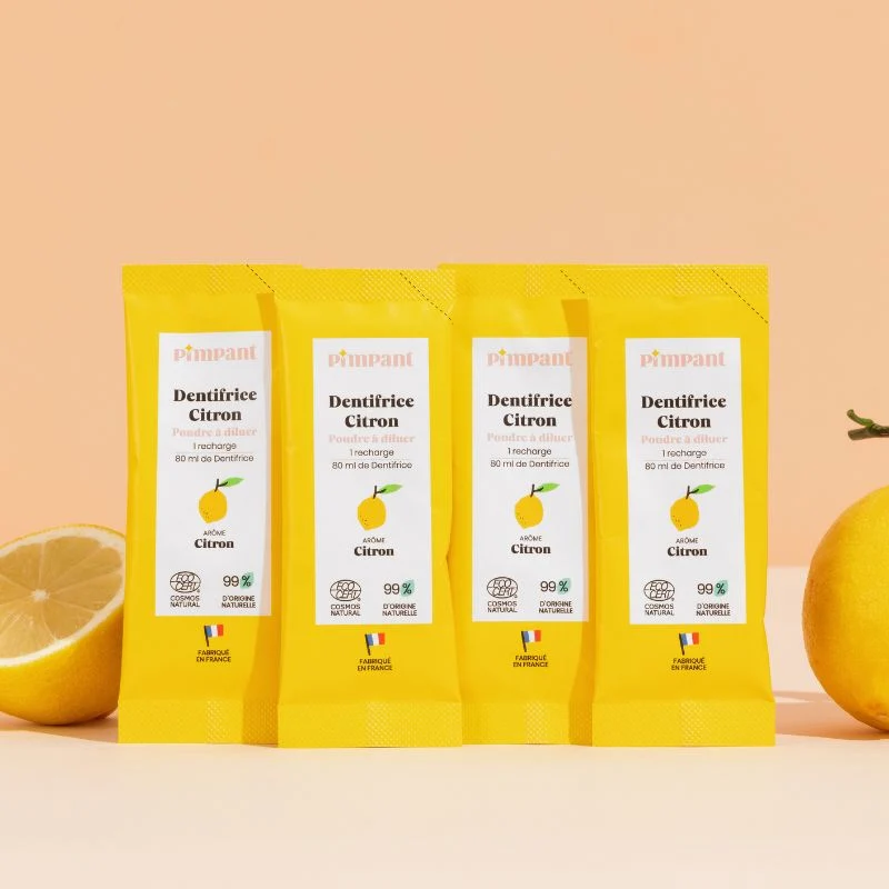 Recharges Dentifrice Citron (X4)