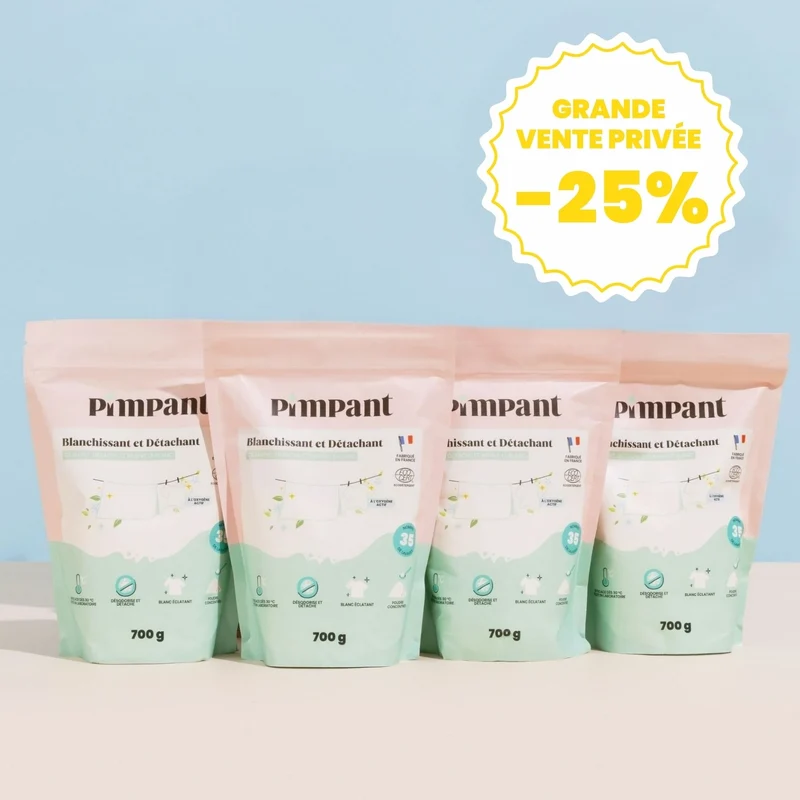 Recharges Blanchissant-Détachant (x4)