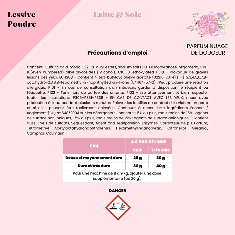Recharge Lessive Laine & Soie SB