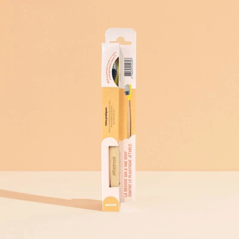 Brosse à dents à tête rechargeable (poils medium)