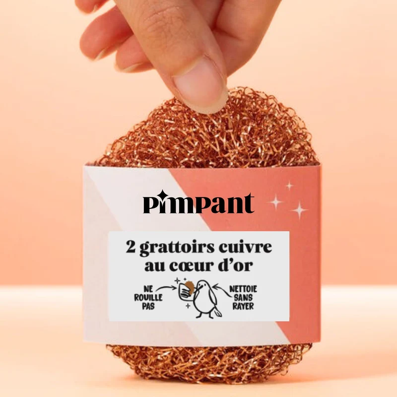 Grattoirs en cuivre (x2)