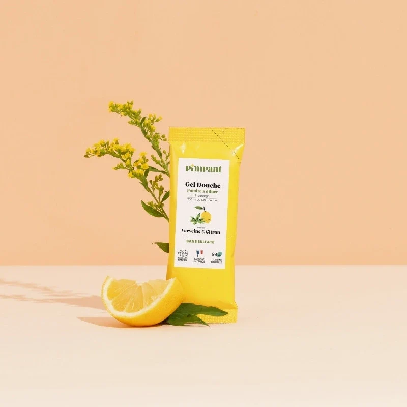 1 Recharge Gel Douche Verveine Citron Offerte