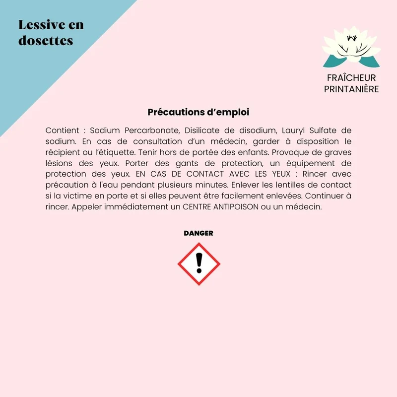 Lessive en dosettes (x36)