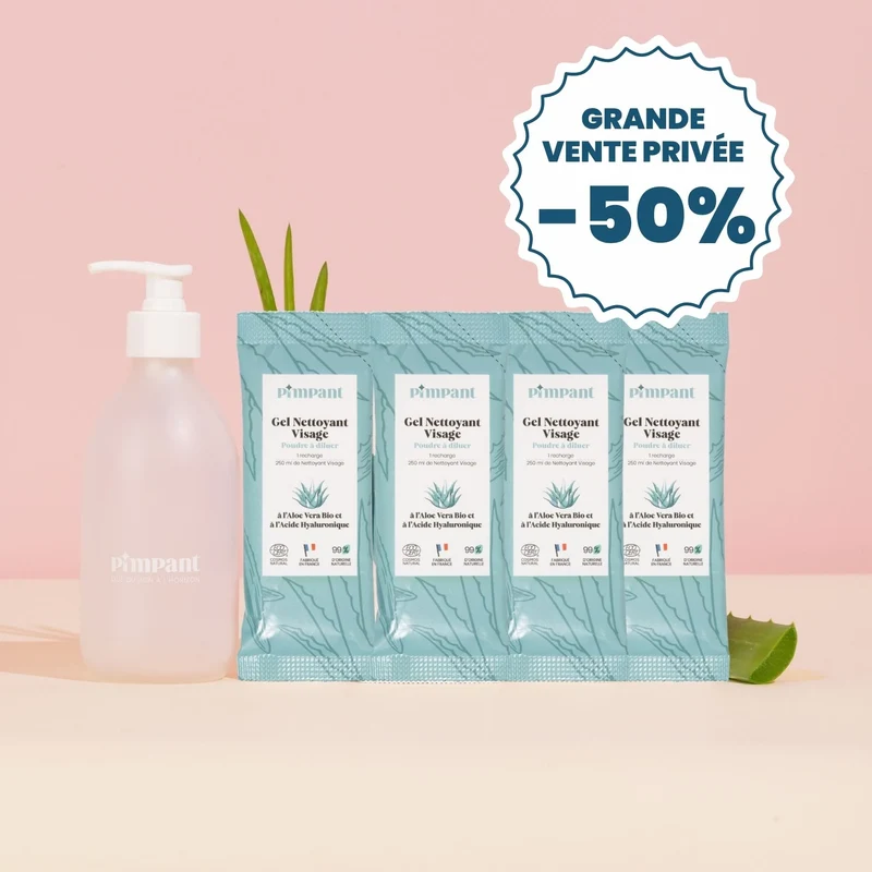 Pack Gel Nettoyant Visage Aloe Vera
