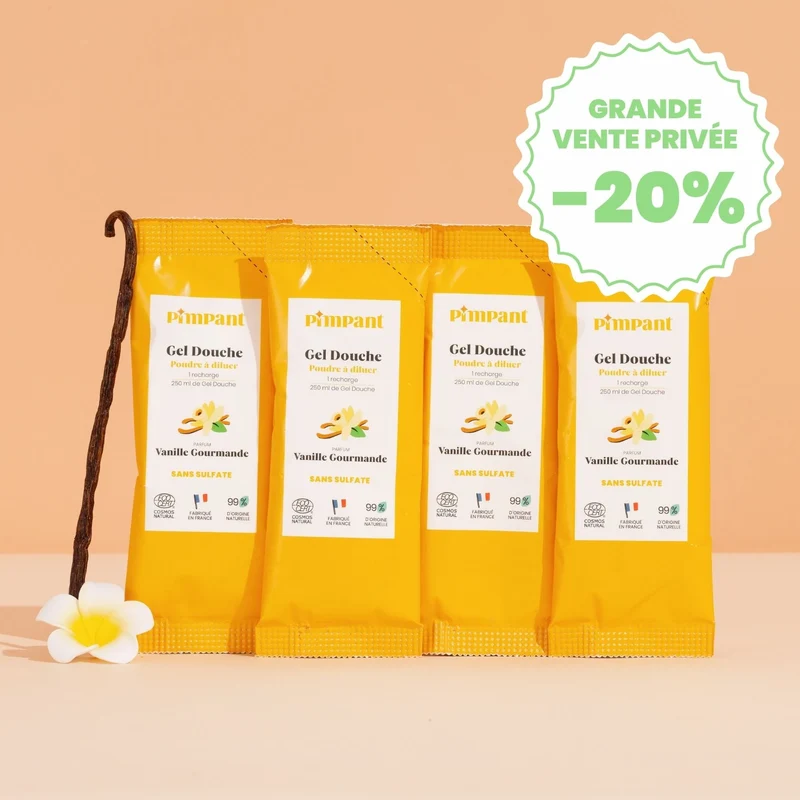 Gel douche Vanille Gourmande (X4)