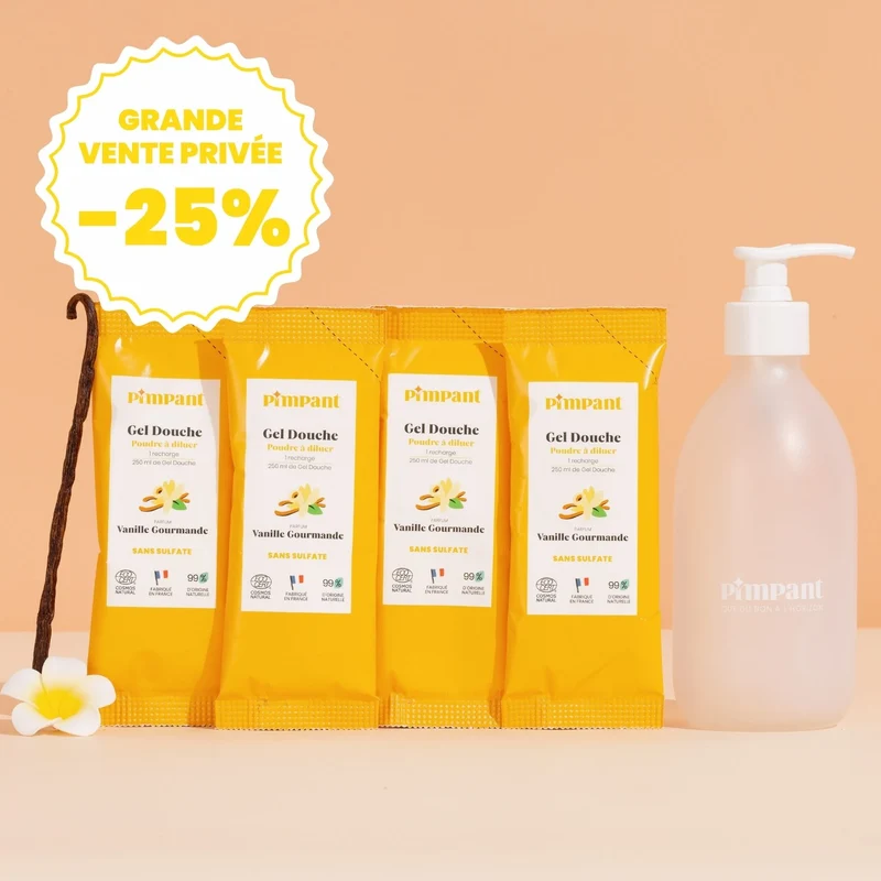 Pack Gel Douche Vanille Gourmande