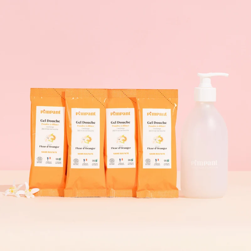 Pack Gel Douche Fleur d'Oranger