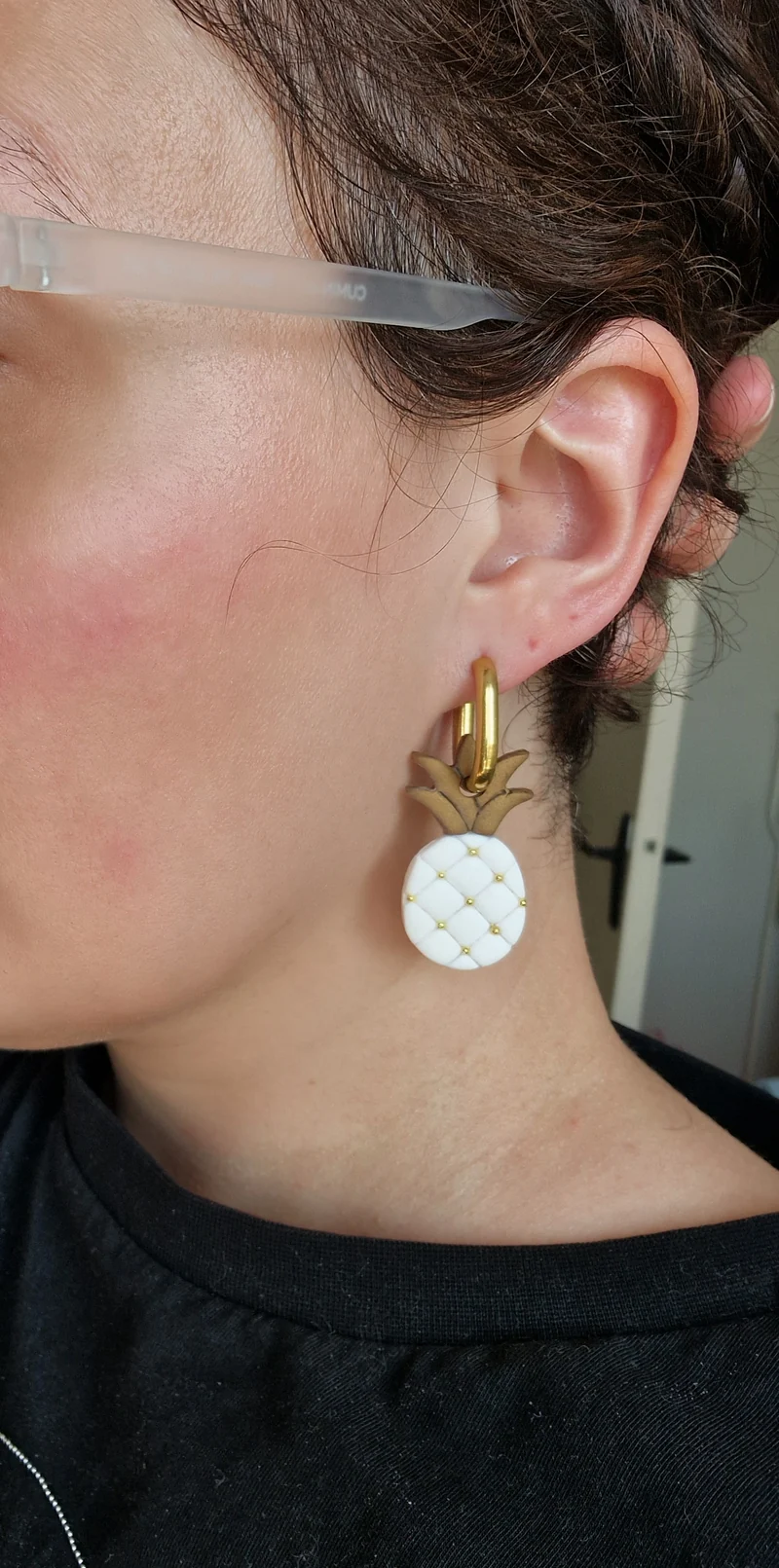 Pampilles "Ananas 🍍"(sans créoles).