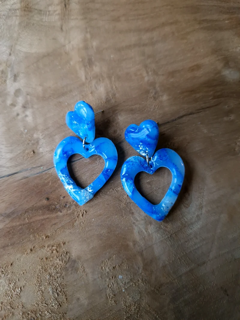 Boucles cœur.